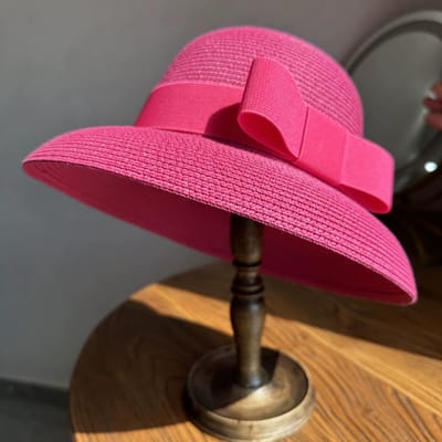 Zomerhoed Kleine Rand Hepburn Hoed Vintage Ontwerp Rand Strohoed Dames Meisjes Effen Kleur Strand Vakantie Grote Zon Gorras 55-58CM