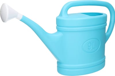 PlasticForte Gieter - lichtblauw - kunststof - 9 liter - kunststof - 59 x 19 x 36 cm