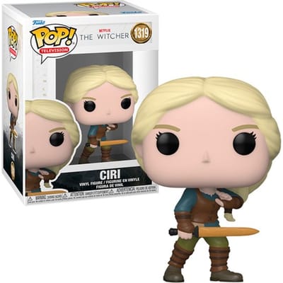 The Witcher Ciri vinyl figuur 1319 Funko Pop! standaard PVC Unisex - Fan merch, TV-series