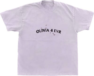 Olivia Rodrigo - Olivia 4 Evr Brutal Heren T-shirt - XL - Paars