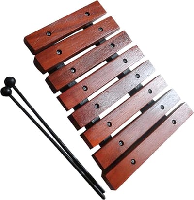 Modieus palissander klokkenspel met 8 noten, percussie-instrument voor xylofoonspeler Klokkenspel Percussie-instrumenten