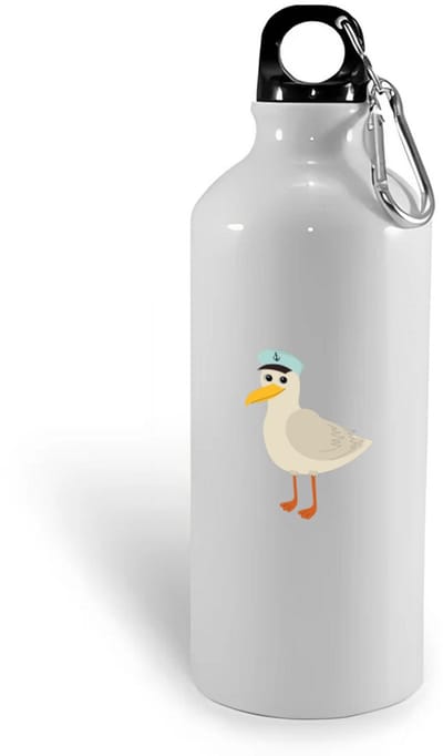 Hacebo® - Meeuwen waterfles - Vogels - Dieren liefhebbers - Dieren - cadeau - water fles - 400ML