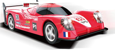 Wonky Monkey - Ruby Red Sport Racer - Raceauto - Racebaan - Race Auto - Elektrische Race Auto