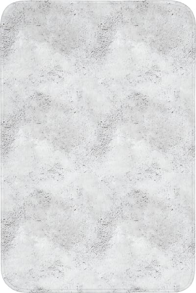 Badmat 60x90 cm - Antislip - Lichtgrijs - Ruw - Subtiel - Badmatten voor badkamer - Badkamermat - Douchemat - Badkamer mat