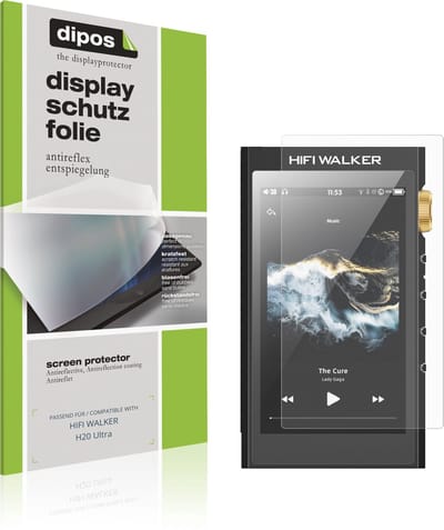 dipos – 4x Matte Beschermfolie geschikt voor HIFI WALKER H20 Ultra | Krasbestendige & antireflecterende Screenprotector Ultra-Thin