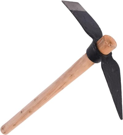 Houweel Pikhouweel - Tuin Pikhouweel - Tuinonderhoud - Geïntegreerd Gieten - 40 cm - Houtkleurig
