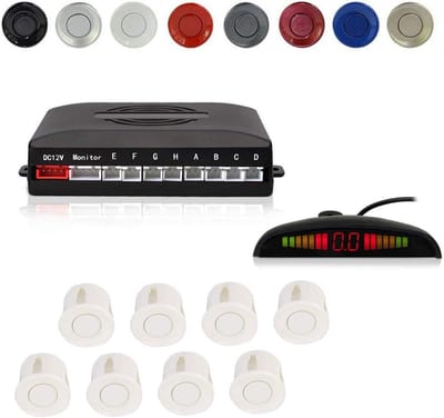 Parkeersensoren met 8 Sensoren en LED-Indicator voor Optimale Veiligheid