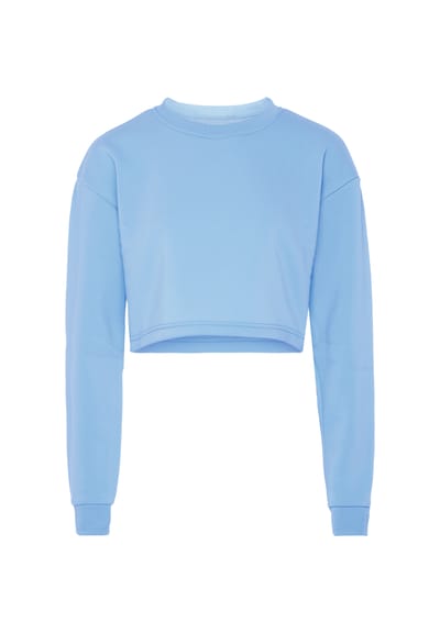 Mymo Sweatshirt Dames Zacht blauw