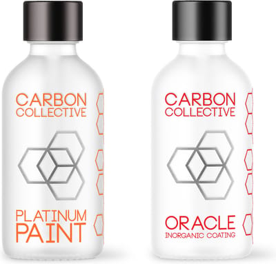 CARBON COLLECTIVE - PRO - Platinum Paint 7H + ORACLE 3,5H - Inorganic Ceramic Coating - Gloss, Matte, PPF, Vinyl Wrap & Gelcoat Surfaces - 3-4 YEARS