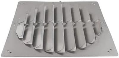 Airconditioner Afdekking - Buitenunit Schild - Beschermt Apparaat - Roestvrij Staal - Universeel - Zilver