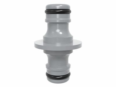 AWTools AW61016 Verbindingsnippel - Dubbele Koppeling voor Tuinslang - Voor Snelkoppelingen - ABS Kunststof - 100 Stuks (Grootverpakking) - 5903678601348