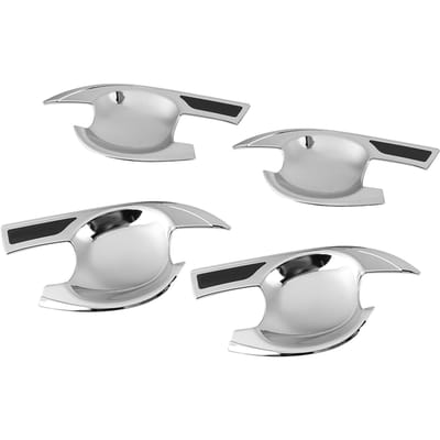 4 stuks Deurklink Handgreep Cover Trim Zilver Plating ABS Geschikt voor Nissan Sylphy Sentra 2020 gray