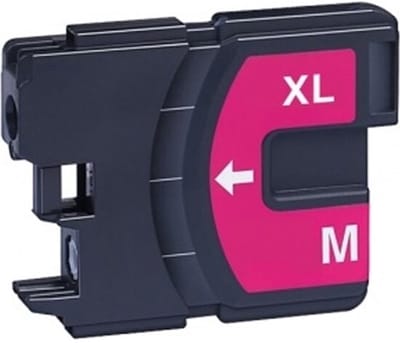 LC-1100 XL Magenta - Huismerk inktcartridge compatible met Brother DCP J125 \ DCP J140W \ DCP J315W \ DCP J515W \ MFC J220 \ MFC J265W \ MFC J410 \ MFC J415W