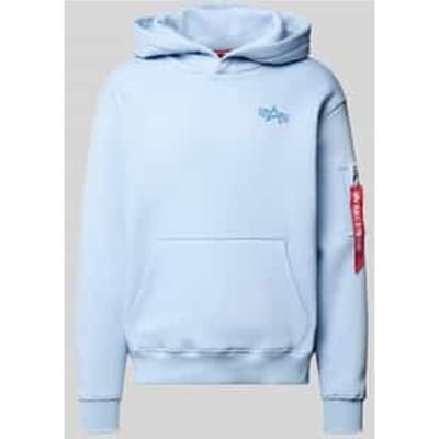 Hoody met bedrukking op de rug Alpha Industries Signature
