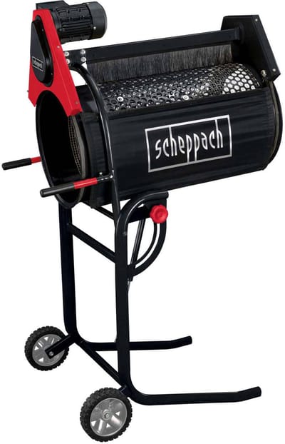 Scheppach Rolzeef RS350 - 250W - zeef lengte: 800 mm - zeef omtrek Ø: 400mm - 42 rpm
