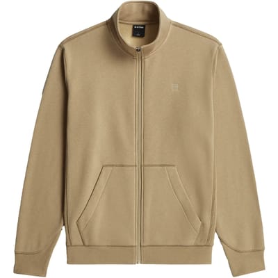 G-Star Raw Premium Core Track Jkt Sw Truien & Vesten Heren - Sweater - Hoodie - Vest- Beige - Maat S