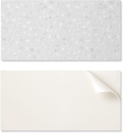 Zelfklevend PVC-eetkamerpaneel met afbeelding, 100x50 cm, abstract terrazzo-patroon