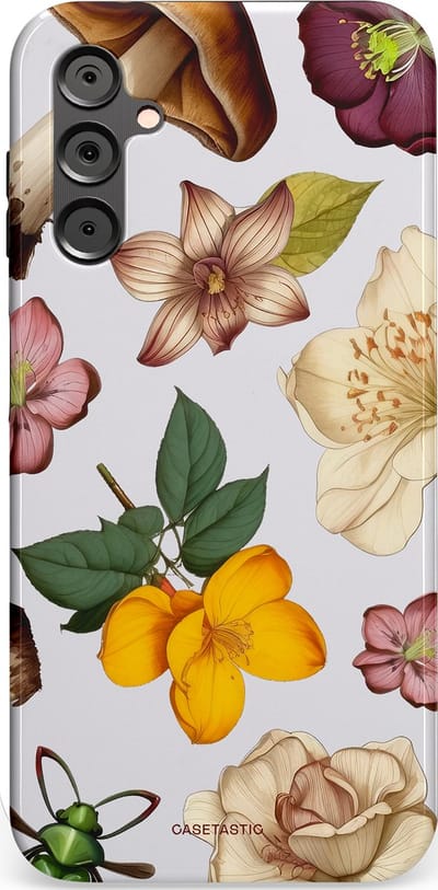 Casetastic Hoesje Geschikt voor Samsung A14 (5G/4G) - Stijlvolle Beschermende Duo-layer Case - Betovering in het bos