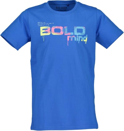 Blue Seven - Jongens shirt - Blauw - Maat 152