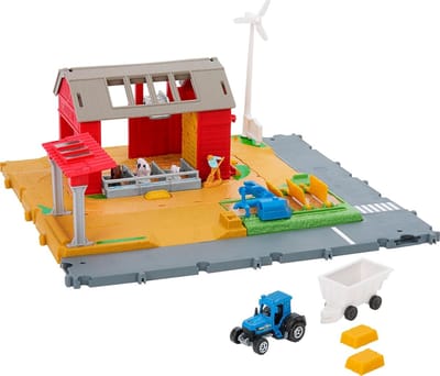 Boerderij Speelset - Speelgoed tractor set - Boerderij avonturen - Interactieve functies - Schaal 1:64 - Multicolor