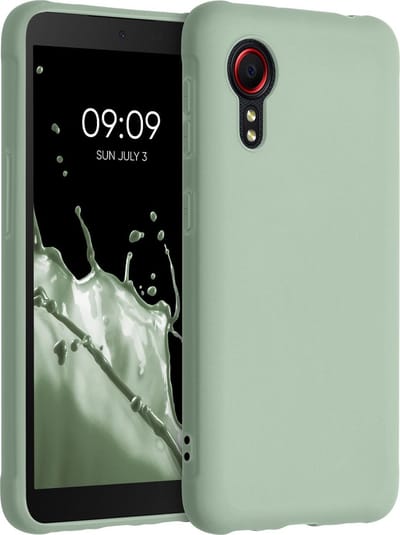 kwmobile telefoonhoesje geschikt voor Samsung Galaxy Xcover 5 - Hoesje voor smartphone - Back cover in grijsgroen