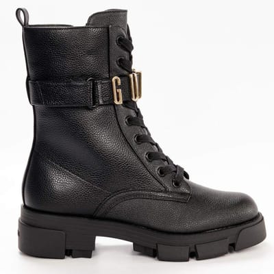 Guess Madox Veterschoenen Hoog - Zwart - Maat 37