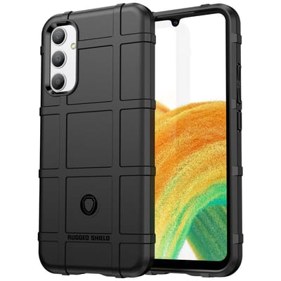 imoshion Rugged Shield Backcover voor de Samsung Galaxy A34 (5G) - Zwart