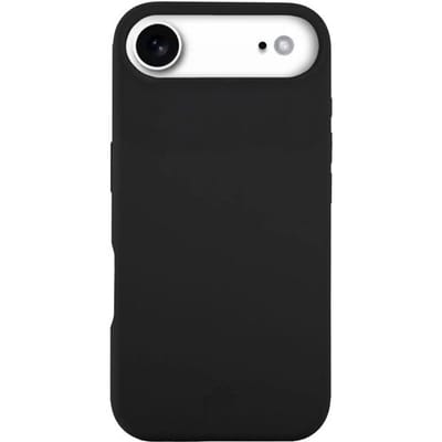 xoxo Wildhearts Shockproof Silicone Case Black - geschikt voor iPhone 17 Air - Backcover hoes - Zwart Siliconen - Optimale bescherming - Verhoogde camera rand - Zwart