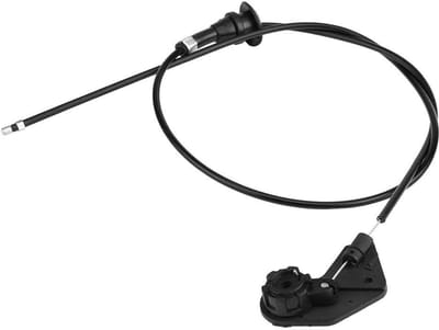 Allecto - Latch Lock Bonnet Hood Release Cable Wire - Hoogwaardige vervangingskabel - Universeel - Duurzaam plastic - Compatibel met E39 modellen -...