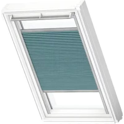 Velux Manueel Verduisterend Plisségordijn Fhc M06 1173s Petrol Blauw