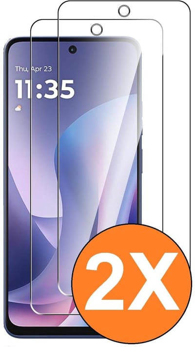 Screenprotector Geschikt voor Motorola Moto G56/ Moto G Play 2025/G67/G77/G57/G57 Power/G67 Power - Beschermglas - gehard glas – tempered glass - 2 Stuks