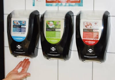 Makra Sensibelle Touchless spender Sensi plus
