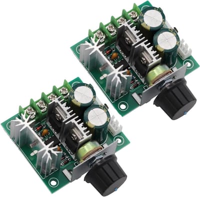 Motor Toerentalregelaar - DC Motor Module - Variabele Snelheid - Ompolingsbeveiliging - 10A - Groen