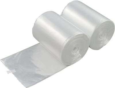 Vuilniszakken - Keuken vuilniszakken - Huishoudelijk afval - Transparant - 6 Gallon - Helder