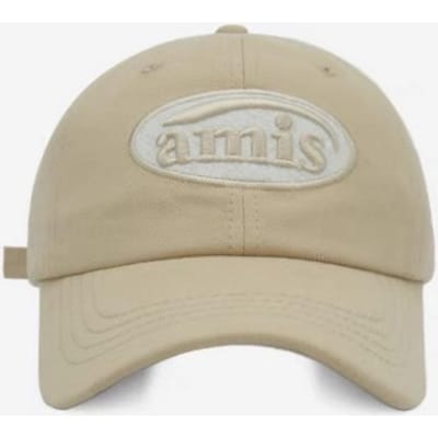 Een Rode Baseballpet voor Vrouwen In Zuid-Korea Een Veelzijdige Zachte Top Grote Hoofd Pet voor Casual Kleding in de Lente en Zomer En Een Baseballpet voor Mannen Adjustable beige