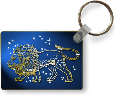 Sleutelhanger - Sterrenbeeld - Leeuw - Sterren - Uitdeelcadeautjes - Plastic