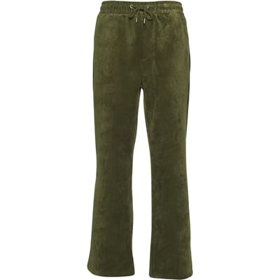 DEF - Cord Heren joggingbroek - XL - Olijfgroen