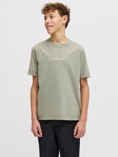 JACK&JONES - JORNORREBRO EMB TEE SS CN NOOS JNR - Jongens - T-shirts