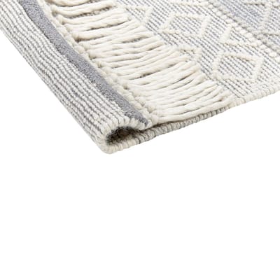 TONYA - Modern vloerkleed - Gebroken wit - 160 x 230 cm - Wol