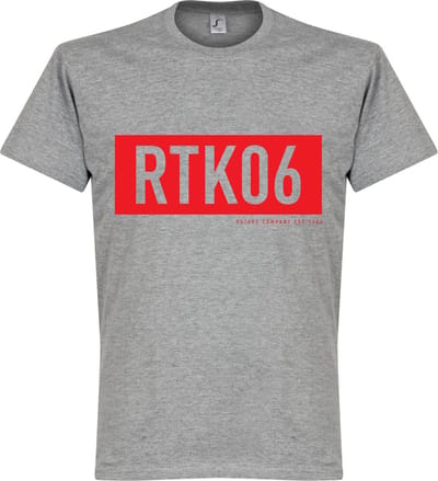 Retake RTK06 Bar T-Shirt - Grijs - L