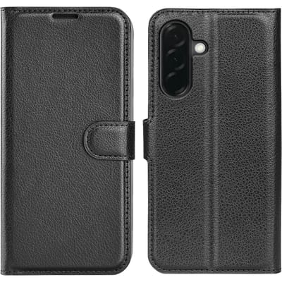 Amorus Samsung Galaxy A37 Bookcase Hoesje Zwart