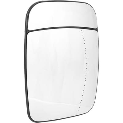 Verre de rétroviseur latéral chauffant électrique de porte gauche pour Renault Trafic 95517329 white