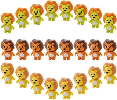 Cartoon Leeuw Gum, Mini Gummen voor Feestjes, Spellen, Prijzen en Schoolbeloningen - Perfecte Cadeaus voor Kinderen