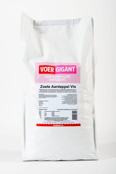 Voergigant - Graanvrij hondenvoer - Vis - 15 kg