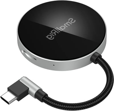 SD/TF Dual-Slot Kaartlezer met USB 3.0, Hoge Snelheidsoverdracht, Magnetische Bevestiging en 90° Hoekconnector voor iPhone, Samsung en Huawei, SDXC/TF Kaartadapter voor Snelle Gegevensoverdracht