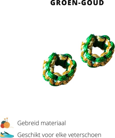 Beste Veters - Schoenaccessoires - Veter gesp - Veters - Schoen bedel - Schoenaccessoires goud - Gesp goud