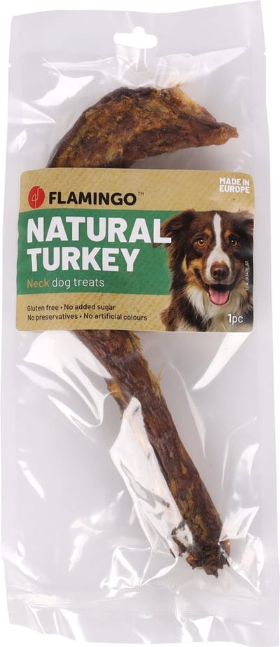 Flamingo Nature - Snack Honden - Nature Snack Kalkoennek 1 St - 1st - 138672 - 1st