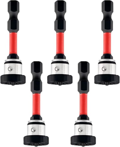 Solidchoice - 1/4 Inch Gipsplaten Bitset, 5 Stuks