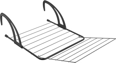 Tomado - Seram - Droogrek Hangend - 7 meter drooglengte - Hangdroogrek - Verstelbare Armen - Matzwart