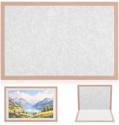 Puzzelmat 40 x 60 cm - Opvouwbaar - Antislip Onderlegger - Draagbaar - Voor 500 Delen - Creatieve Activiteiten - Puzzelbord